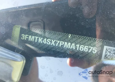 2023 Ford Mustang Mach-E Gt z USA, uszkodzony, nr VIN 3FMTK4SX7PMA16675